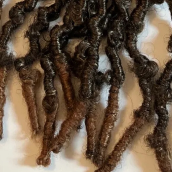 Niseyo Butter Fly Dreadlocks Handmade 12”Color T27 NEW 4 Packs - Picture 6 of 6